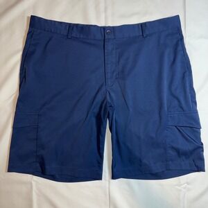 Nike Golf Dri-FIT Mens Cargo Shorts Navy Blue Size 40 Athletic Performance READ